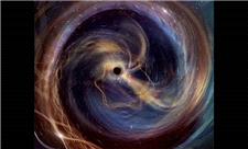 عکس روز ناسا از برخورد سیاه‌چاله‌های در حال چرخش