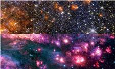 تلسکوپ جیمزوب ⁩ابر مولکولی ساجیتاریوس B2 را مشاهده کرده است