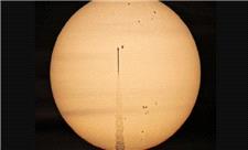 عکس یادگاری موشک «فالکون 9» با خورشید