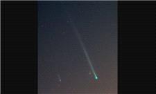 عکس روز ناسا از مسابقه دو دنباله‌دار