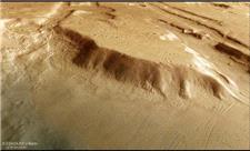 عکس مدارگرد «مارس اکسپرس» از پیامدهای عصر یخبندان در مریخ