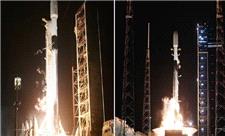 2 موشک «اسپیس‌ایکس» با فاصله کمتر از 4 ساعت پرتاب شدند