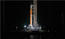 موشک ماه‌نشین ناسا به مشکل خورد