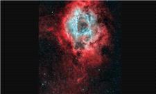 عکس روز ناسا از رز سرخ‌رنگ کیهانی