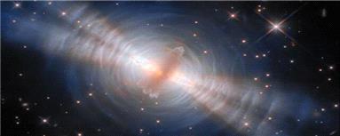 تصویر جدید «هابل» از سحابی در حال مرگ تخم‌مرغ