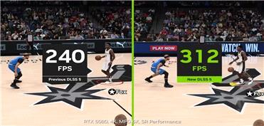 فناوری DLSS 5 اکنون 10 برابر سریع‌تر از زمان معرفی است و بازیکنان NBA 2K27 همین حالا می‌توانند از آن استفاده کنند