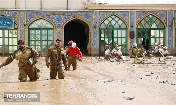 مسدود شدن مسیر آبراهه و تخریب کانال، دلیل اصلی ورود سیلاب امامزاده داود