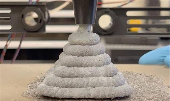 چاپ سه‌بُعدی بتنی که در عرض 3 روز سخت می‌شود