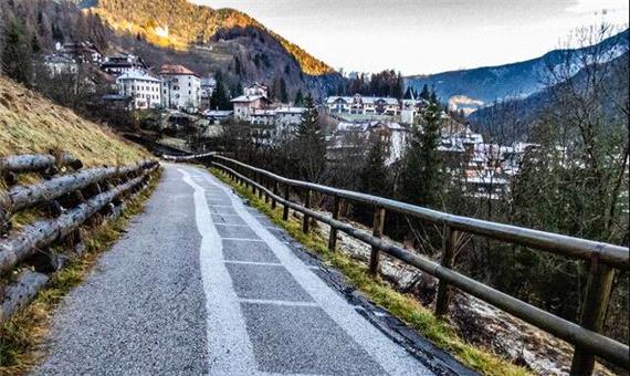 عکس روز ناسا از خالکوبی خورشید روی جاده!