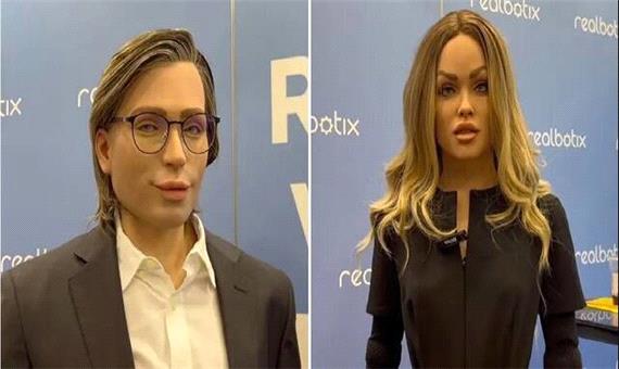 2 ساعت مکالمه 2 ربات انسان‌نما بدون دخالت انسان