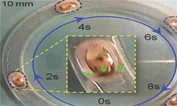 اولین موتور جهان که با یک قطره فلز مایع کار می‌کند!