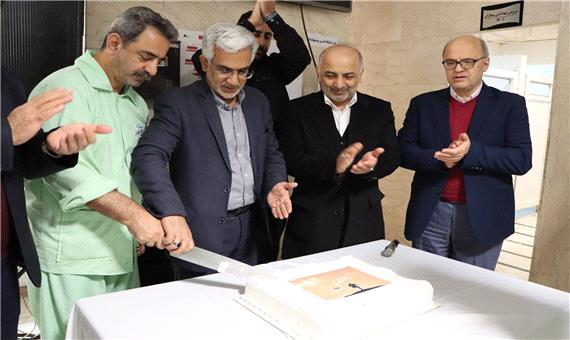 دیدار مدیرعامل بیمه دی با جانبازان بیمارستان صدر همزمان با بزرگداشت روز جانباز