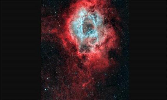 عکس روز ناسا از رز سرخ‌رنگ کیهانی