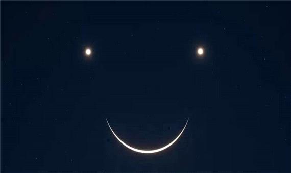 شب‌نشینی ماه و زهره و مشتری