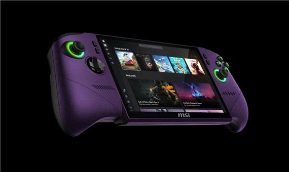 کمپانی MSI از کنسول دستی جدید خود با نام Claw 8 EX AI Plus رونمایی کرد
