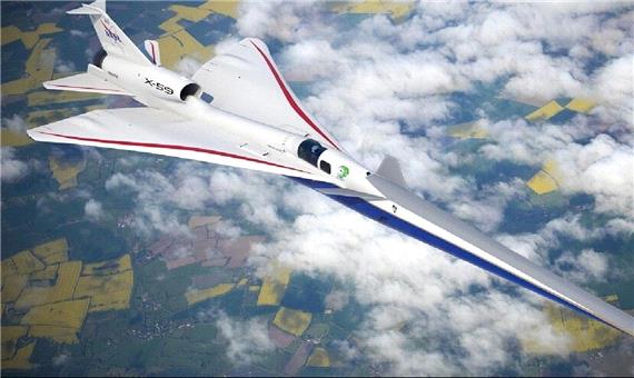 ناسا برای اولین بار هواپیمای مافوق صوت بی‌صدای X-59 را آزمایش کرد