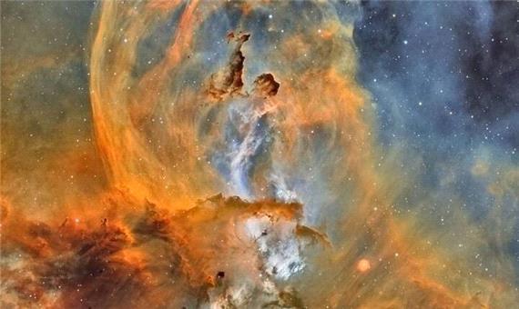 عکس روز ناسا از «سحابی مجسمه آزادی»