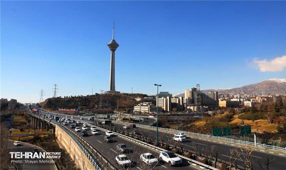 تنفس هوای مطلوب در تهران برای پنج روز متوالی