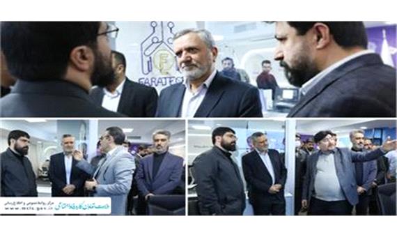بازدید وزیر تعاون، کار و رفاه اجتماعی از شرکت فناوری اطلاعات رفاه ایرانیان
