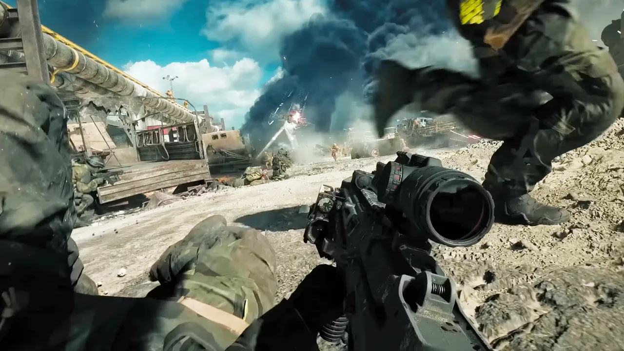 گیم‌پلی جدیدی از حالت بتل رویال رایگان Battlefield 6 فاش شد