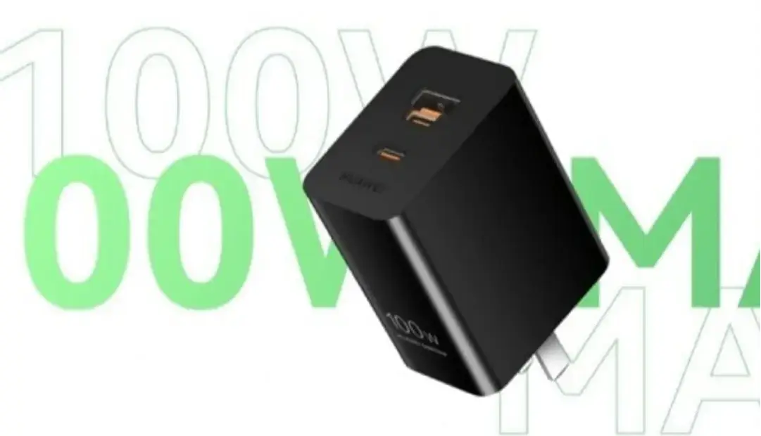 شارژر پیشرفته 100 وات هواوی با پورت‌های Type-A و Type-C رونمایی شد