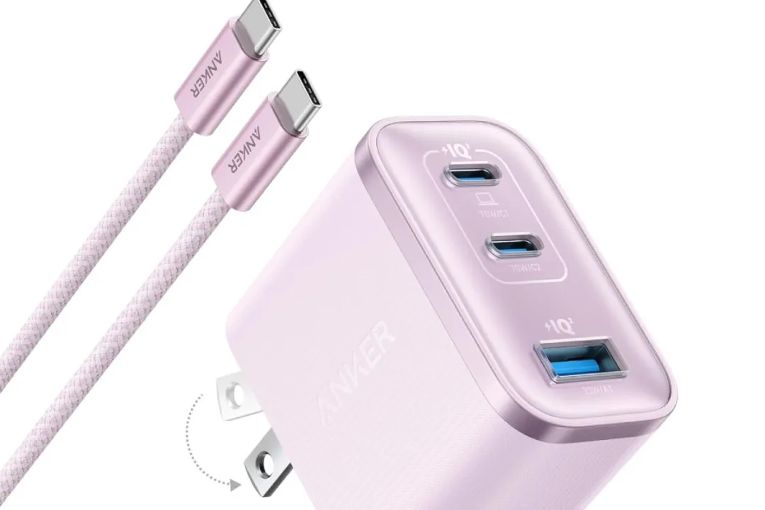 شارژر صورتی انکر برای علاقه‌مندان به لوازم جانبی خوش‌رنگ رونمایی شد