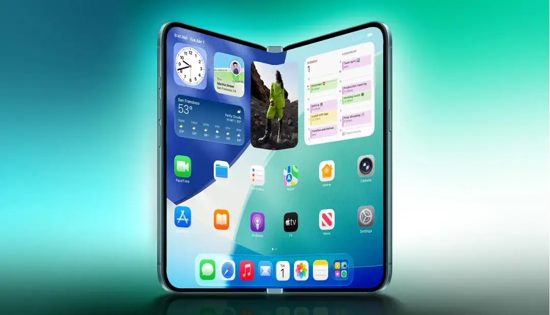 اولین آیفون تاشو بدون سیم‌کارت فیزیکی عرضه می‌شود